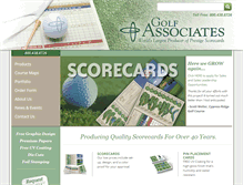 Tablet Screenshot of golfassociates.com